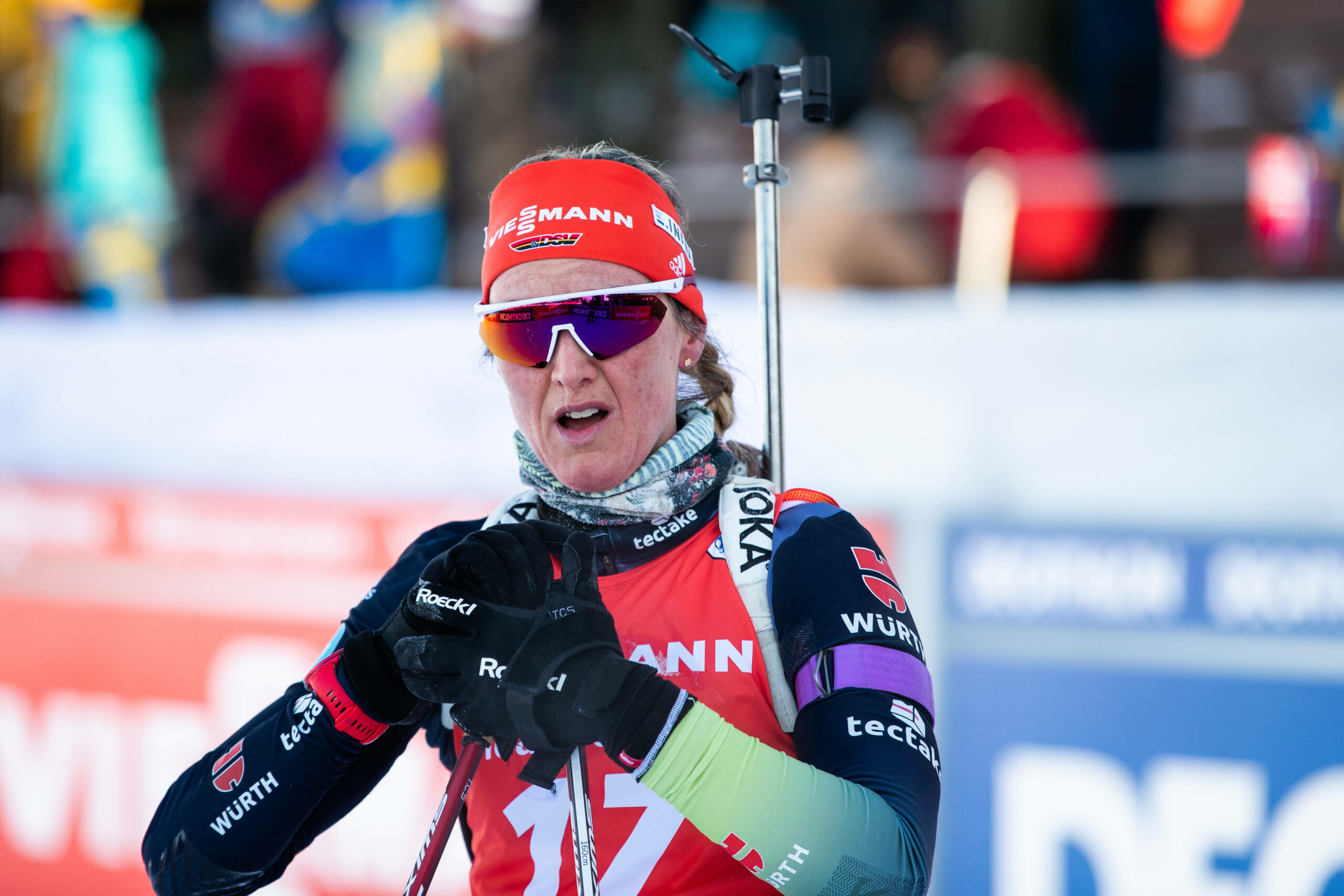 Denise Herrmann-Wick beim Biathlon