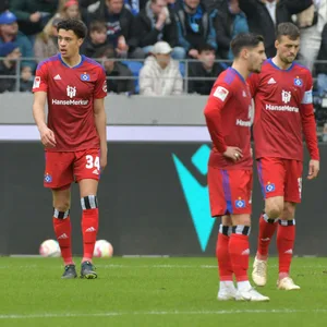Frust bei den HSV-Profis in Karlsruhe