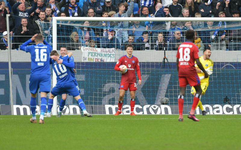 Karlsruhe jubelt gegen HSV