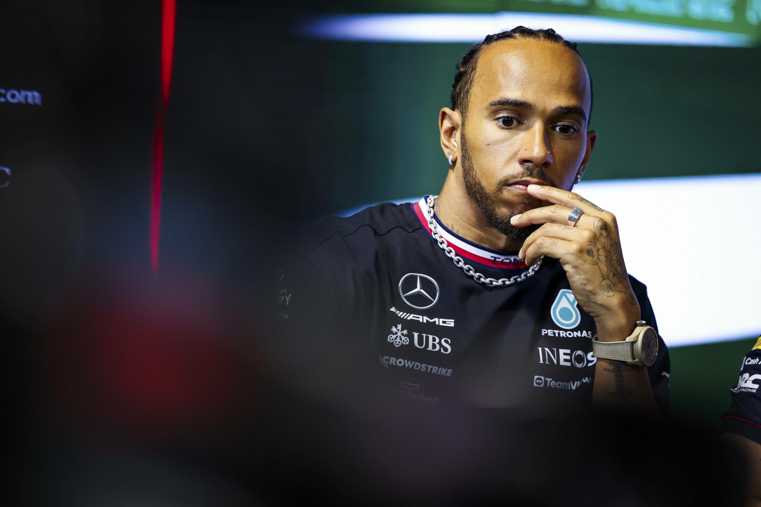 Lewis Hamilton in Jeddah