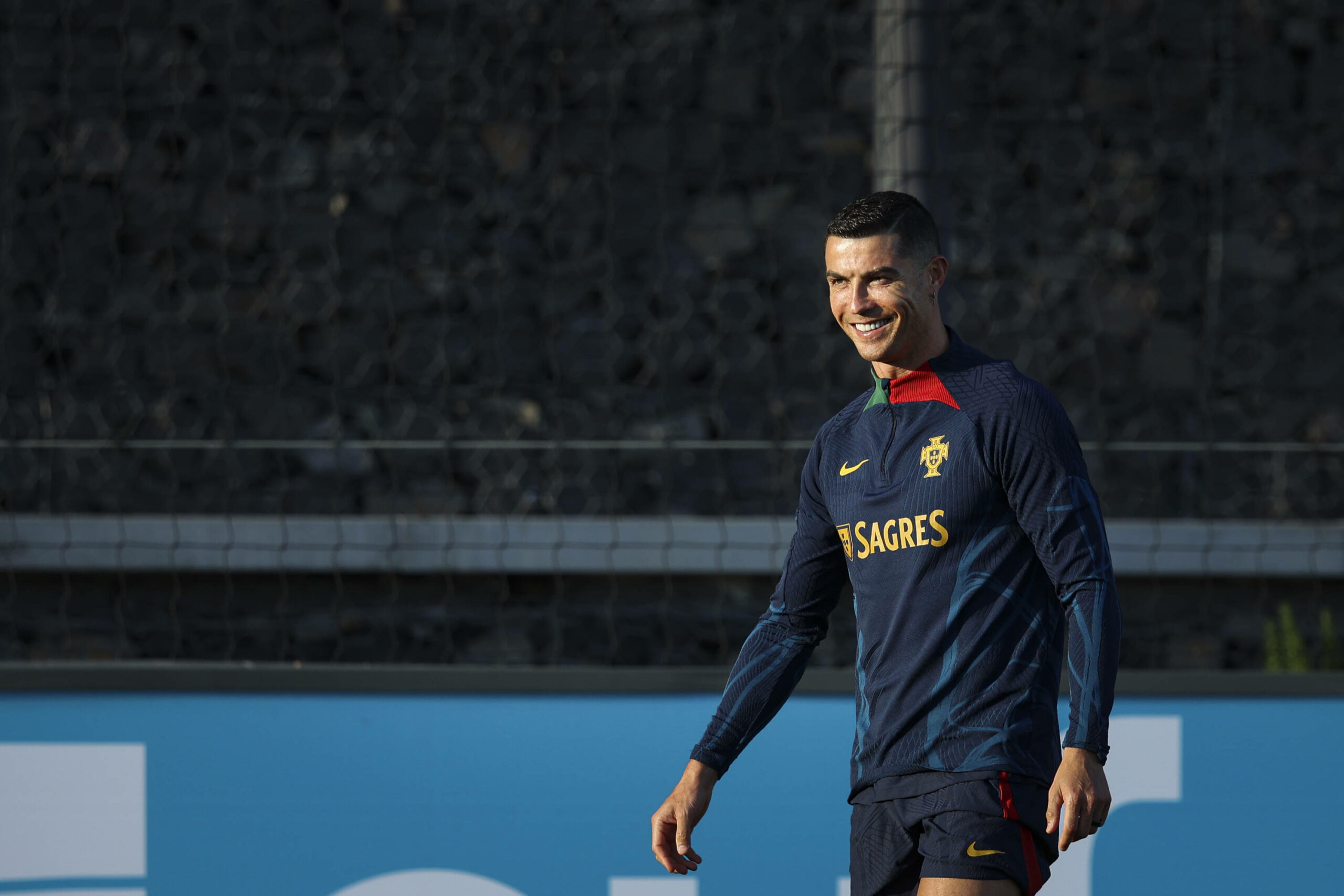 Cristiano Ronaldo beim Training der portugiesischen Nationalmannschaft