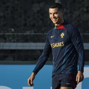 Cristiano Ronaldo beim Training der portugiesischen Nationalmannschaft