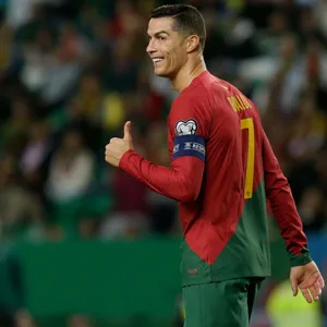 Christiano Ronaldo beim Portugal-Länderspiel..