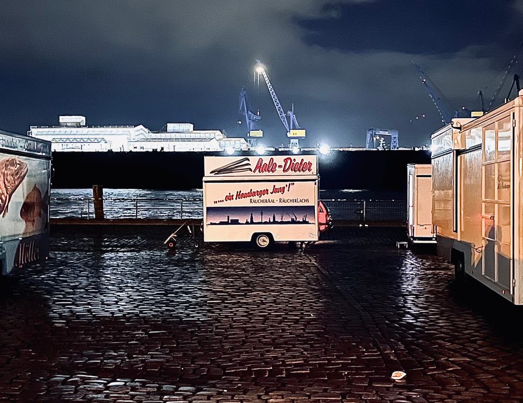 Stand von Aale-Dieter in der Früh