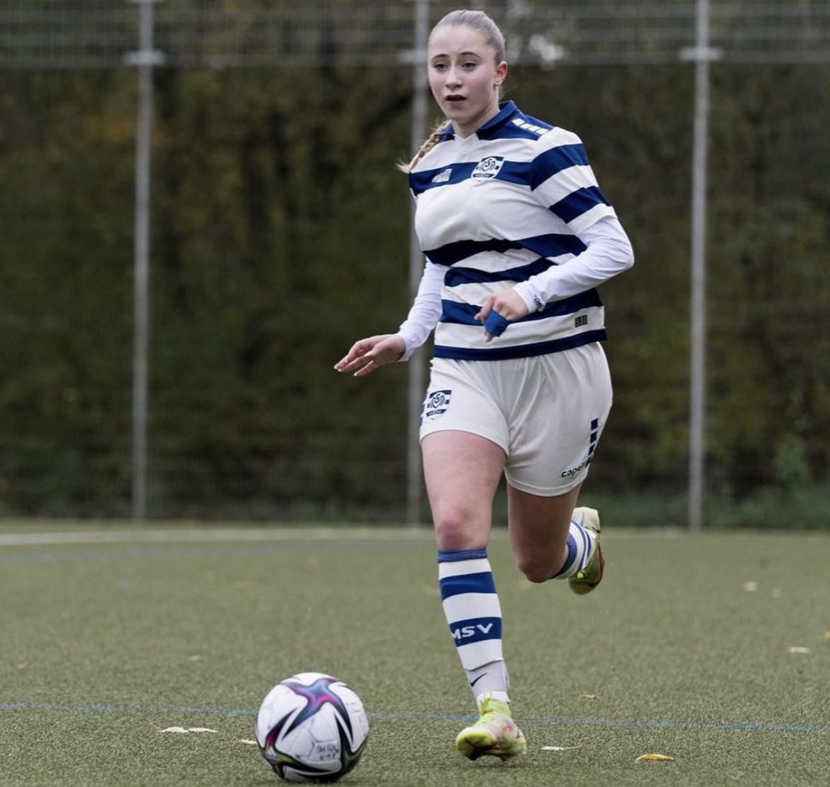 Charlotte Vellar spielte für den MSV Duisburg.
