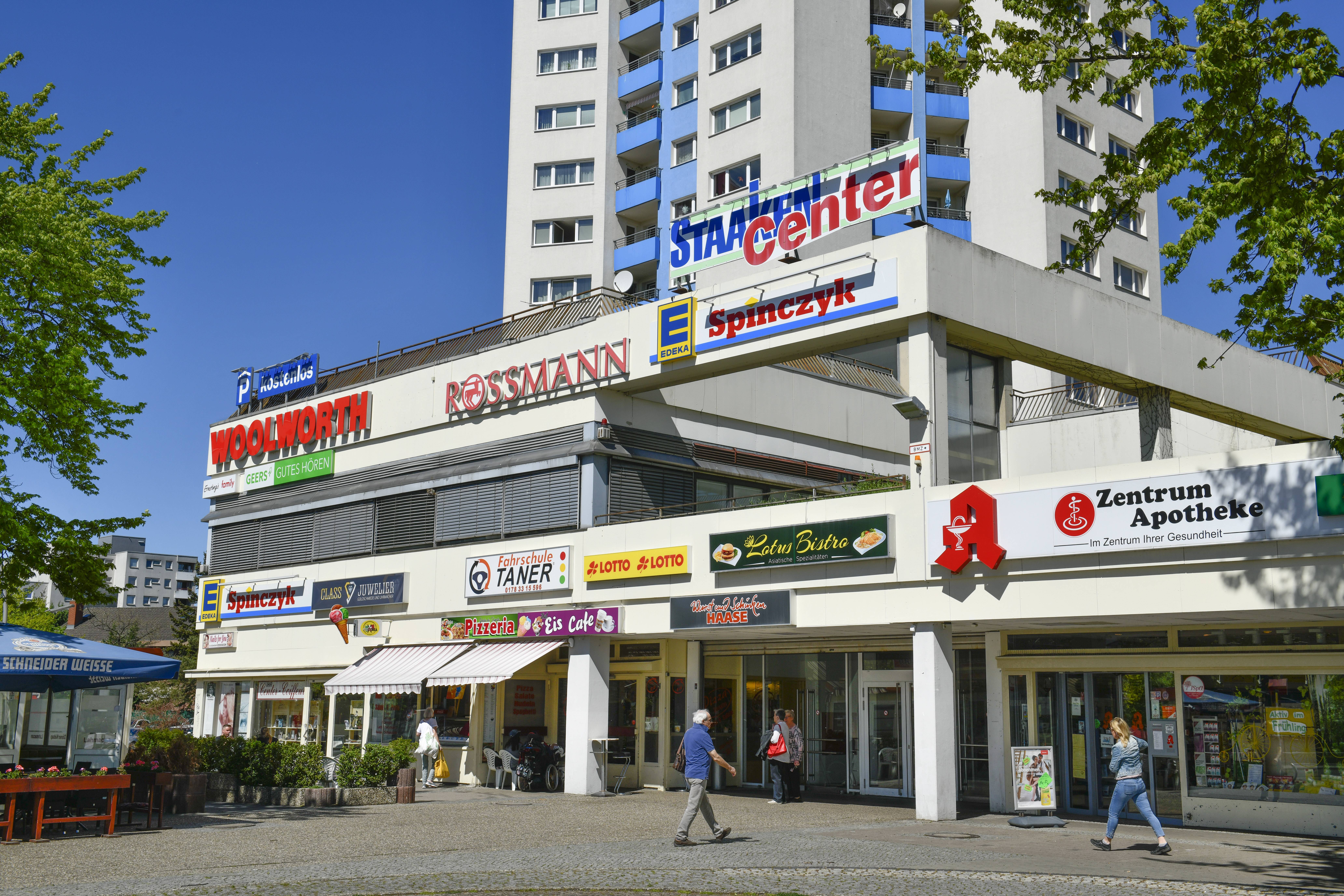 Das Einkaufszentrum Staaken-Center in Berlin-Spandau (Archivbild).