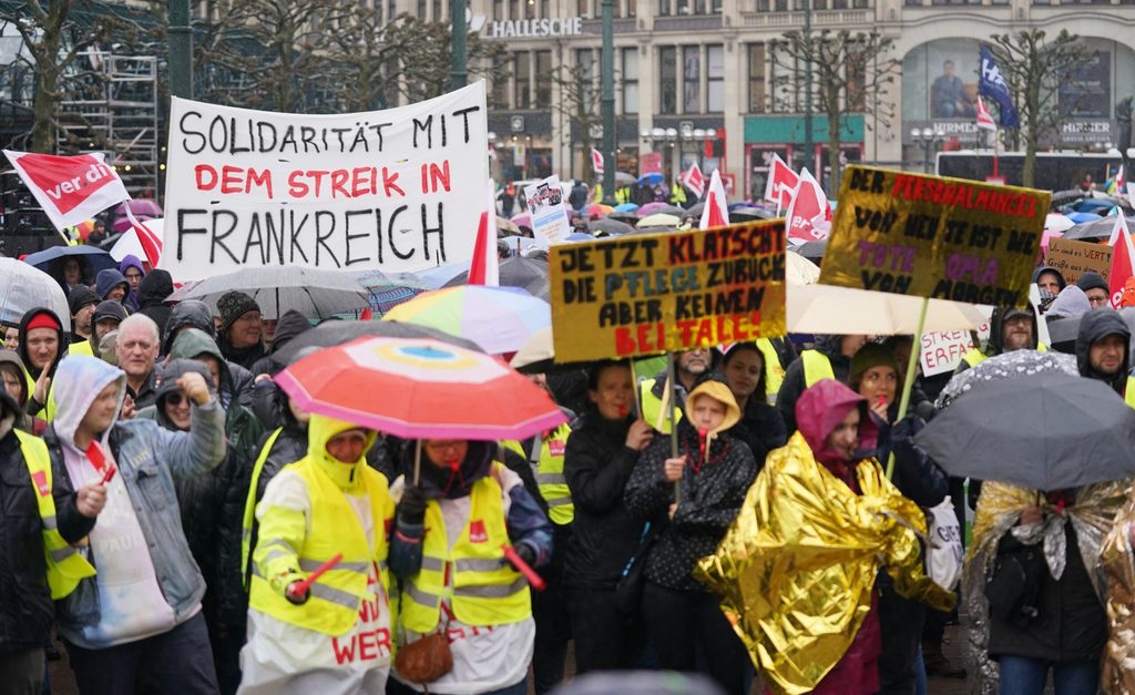 Beschäftigte des öffentlichen Dienstes streiken am Donnerstag unter dem Motto „Wir sind das Gold der Stadt!“.