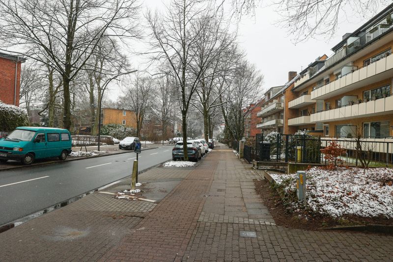 Die Walddörferstraße, die durch Wandsbek und Tonndorf verläuft, soll besser für den Radverkehr ausgebaut werden.