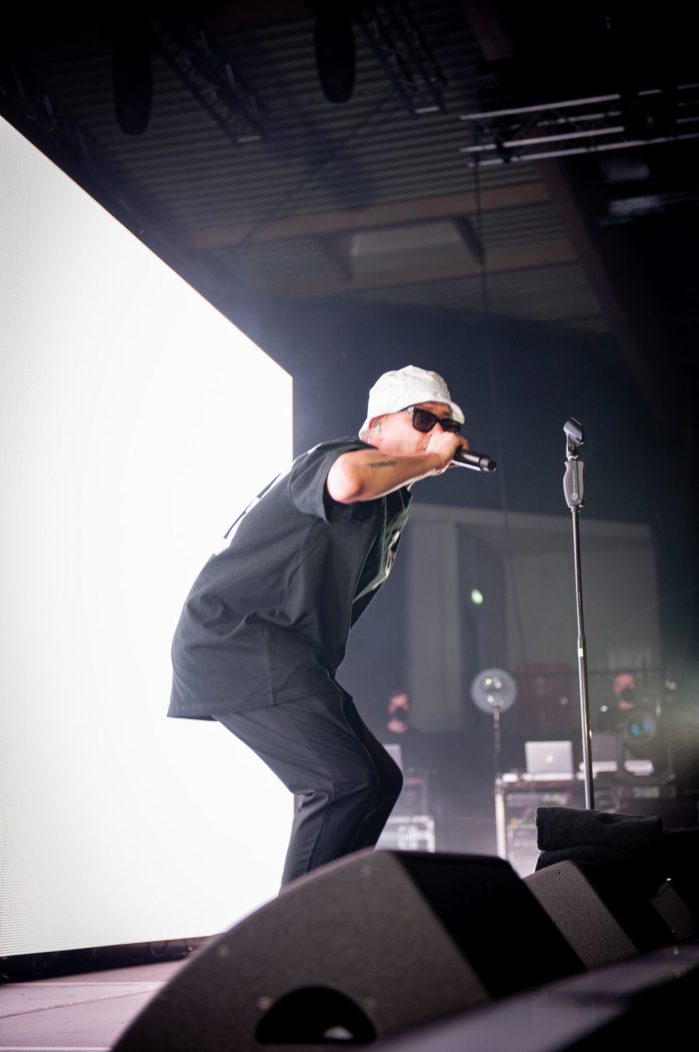 Trettmann live in Hamburg: Erst im für Pop-Newcomer hohen Alter jenseits der vierzig hatte der Chemnitzer wirklich Erfolg.