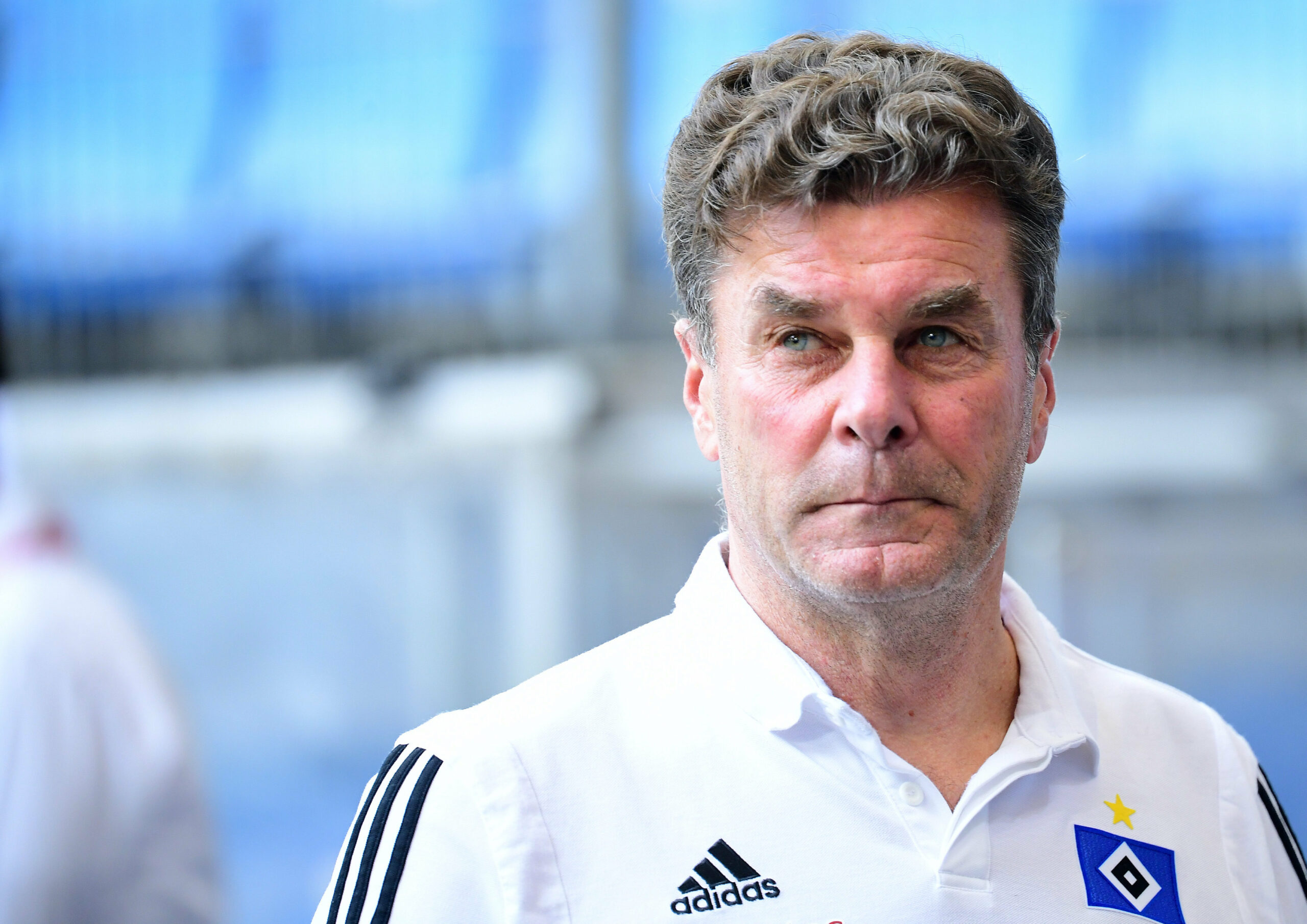 Dieter Hecking als HSV-Trainer