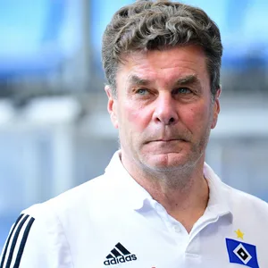 Dieter Hecking als HSV-Trainer