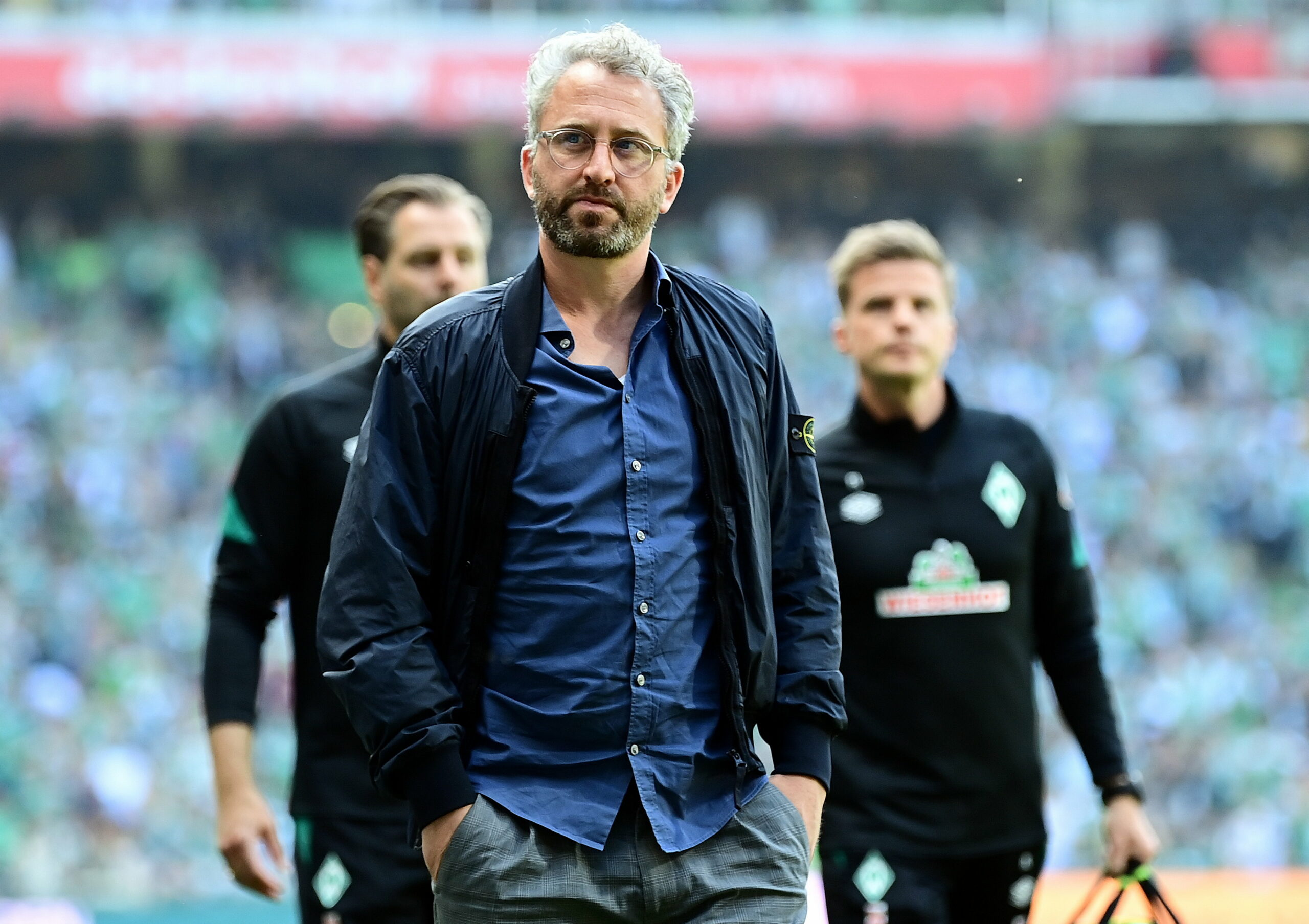 Roger Stilz in der Relegation gegen Werder Bremen