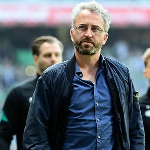 Roger Stilz in der Relegation gegen Werder Bremen