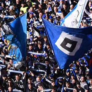 HSV-Fans im Volksparkstadion