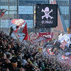 St. Pauli-Fans am Millerntor