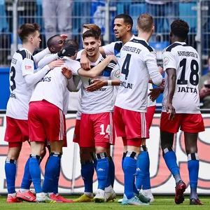 HSV-Jubel gegen Nürnberg