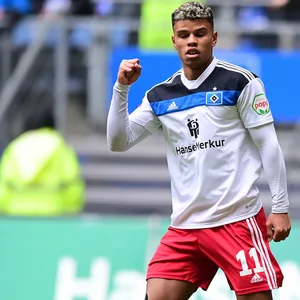 Ransford Königsdörffer erzielte das 3:0 gegen Nürnberg.