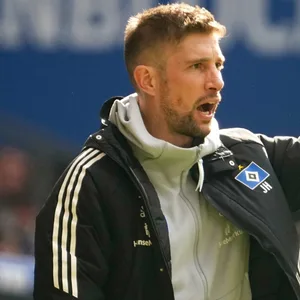 Hübner beim Spiel gegen Kiel