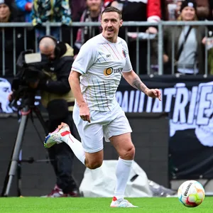Max Kruse beim Abschiedsspiel von Jan-Philipp Kalla