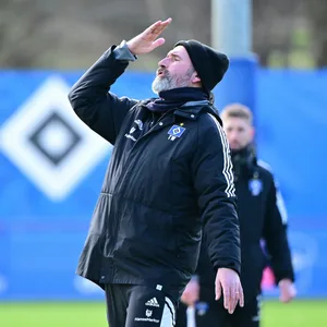 Tim Walter im HSV-Training