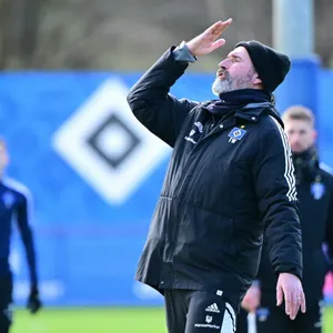 Tim Walter im HSV-Training