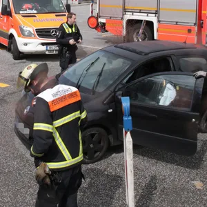 Unfall in Ohlsdorf