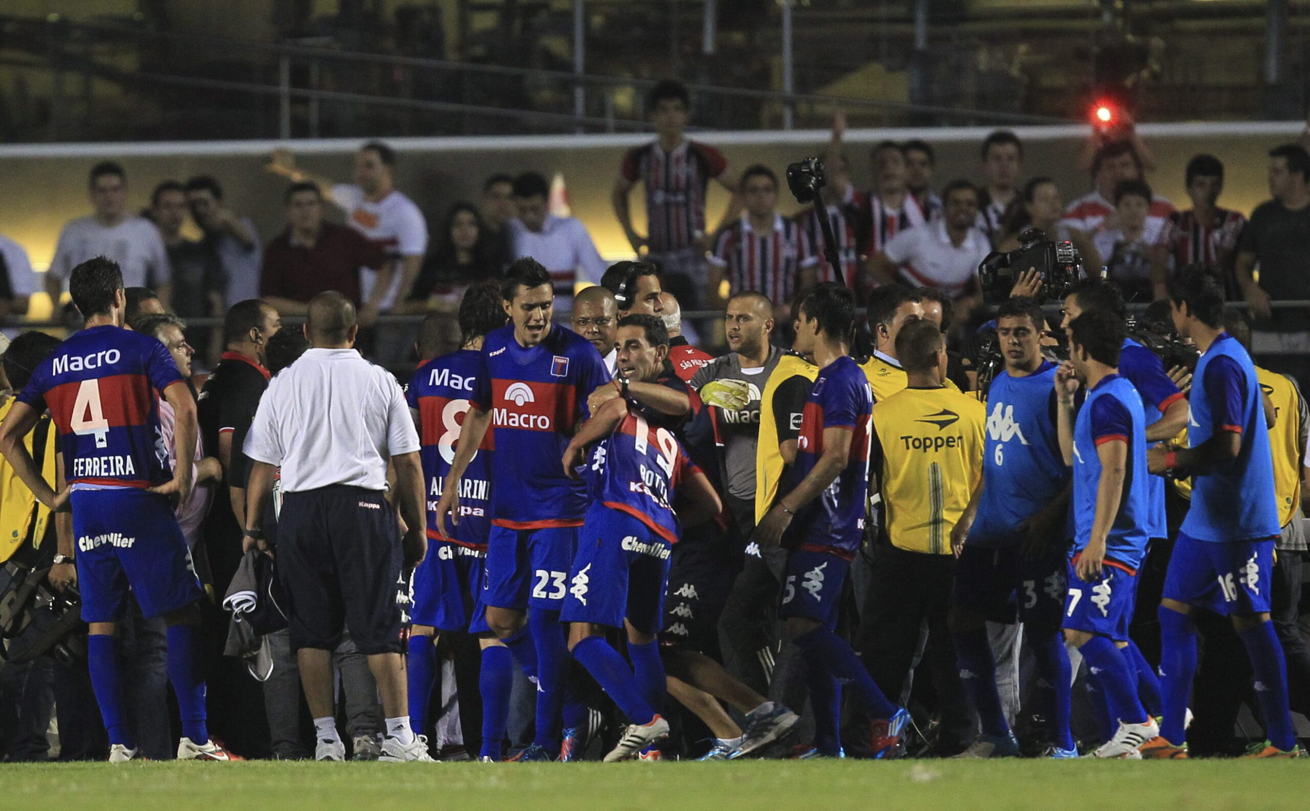 Sao Paulo gegen Tigre im Copa-Sudamericana-Finale