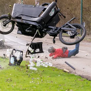 Die Landesverkehrswacht in NRW hat Lastenräder einem Crashtest ausgesetzt.