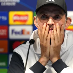 Thomas Tuchel auf einer Pressekonferenz