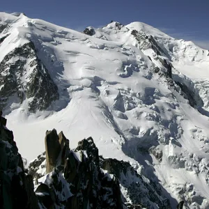 Die beiden Deutschen starben am Montblanc (Archivbild).