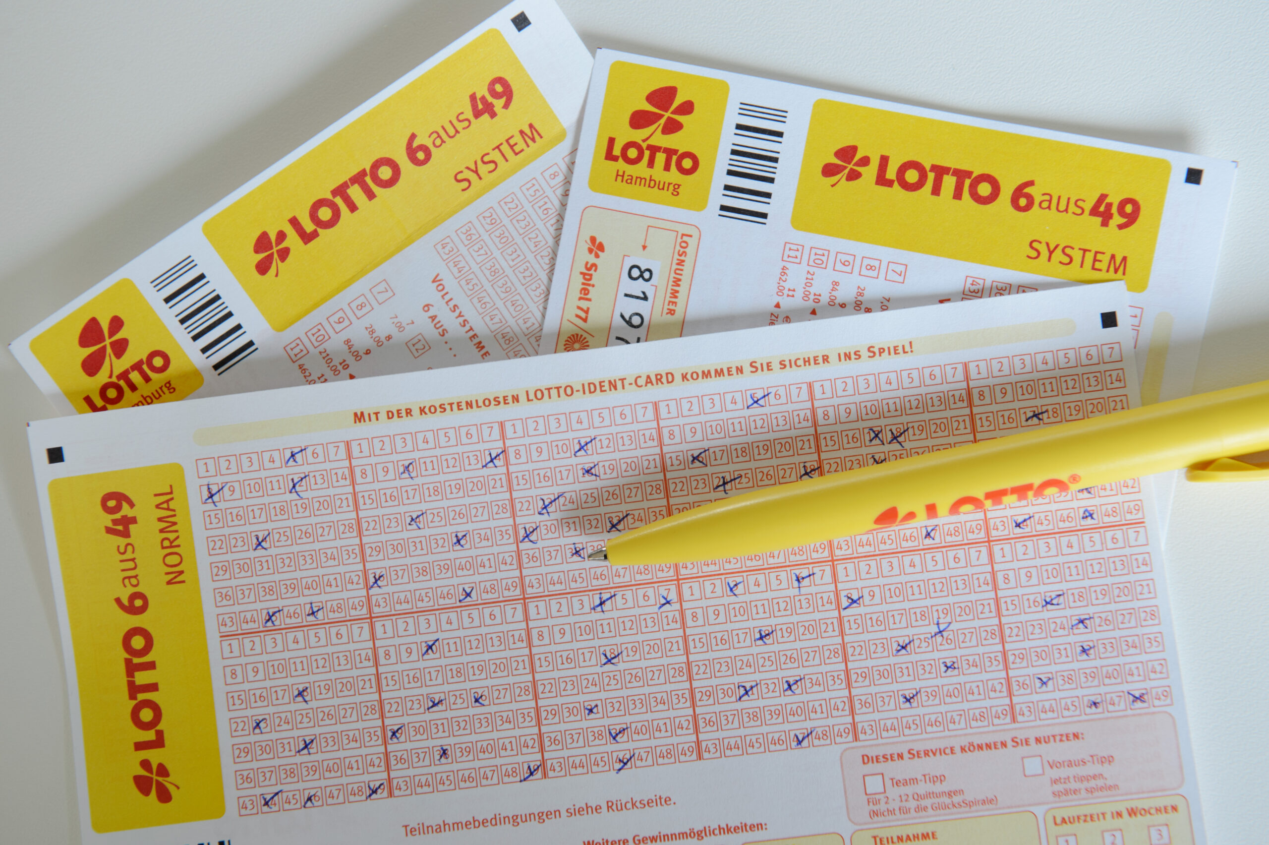 Ein Lottogewinner in Hamburg kann sich über richtig viel Geld freuen – wenn er sich denn meldet. (Symbolbild)