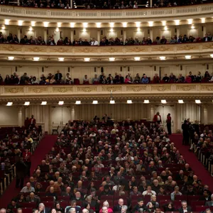 Carnegie Hall mit Publikum