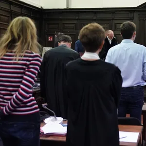 Das Ehepaar musste sich vor Gericht wegen Anstiftung zum Mord verantworten.