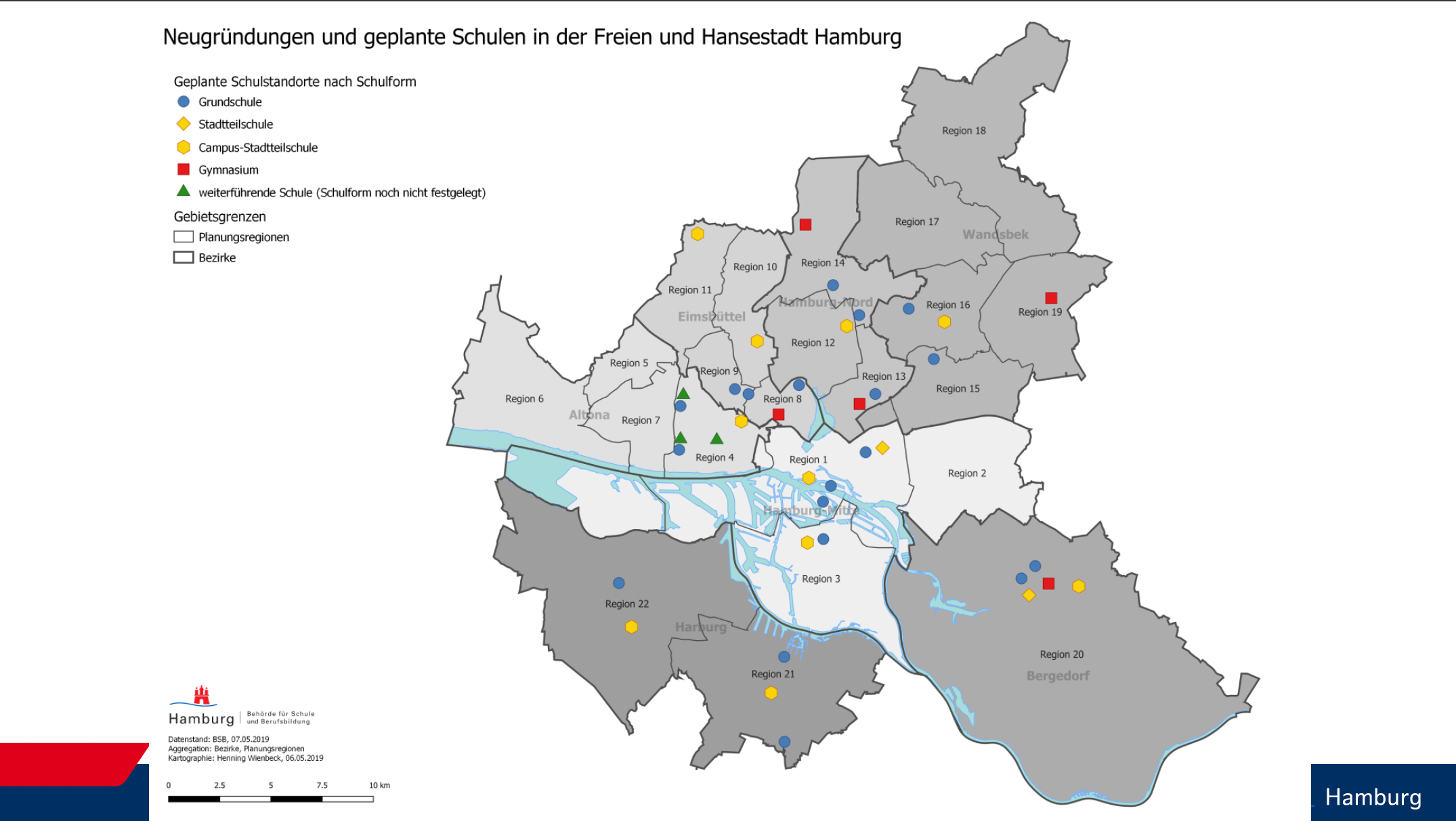 Neue Schulen in Hamburg