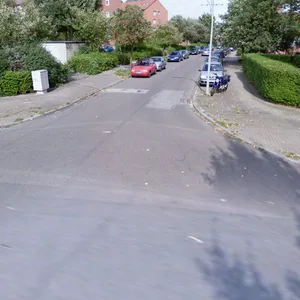Der leblose Mann wurde in der Straße Vierbergen nahe der Weddestraße gefunden.