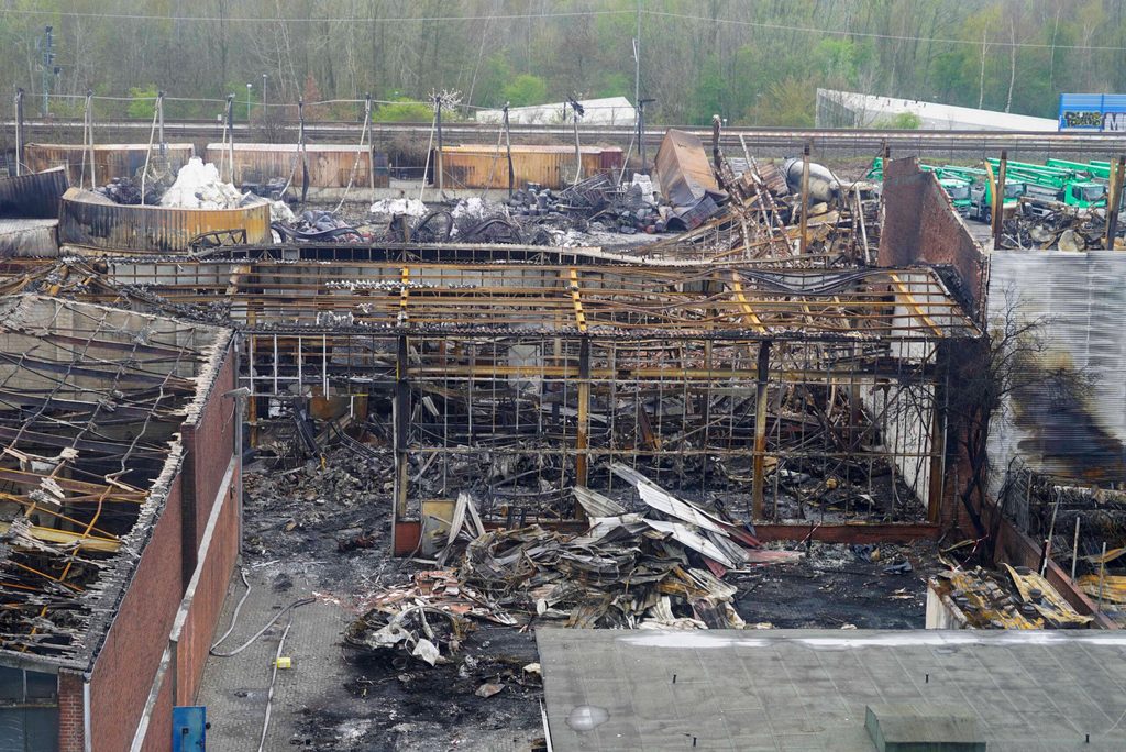 Nach Großbrand – das ganze Ausmaß der Zerstörung