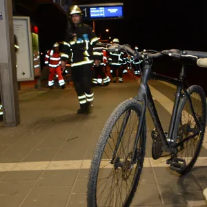 Umgewehtes Fahrrad sorgt für Großeinsatz der Feuerwehr