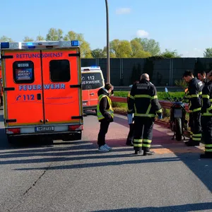 Motorradfahrer bei Unfall in Hamburg schwer verletzt