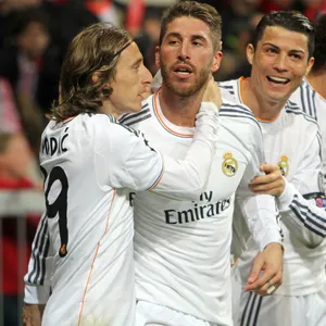 Modric, Ronaldo und Ramos jubeln