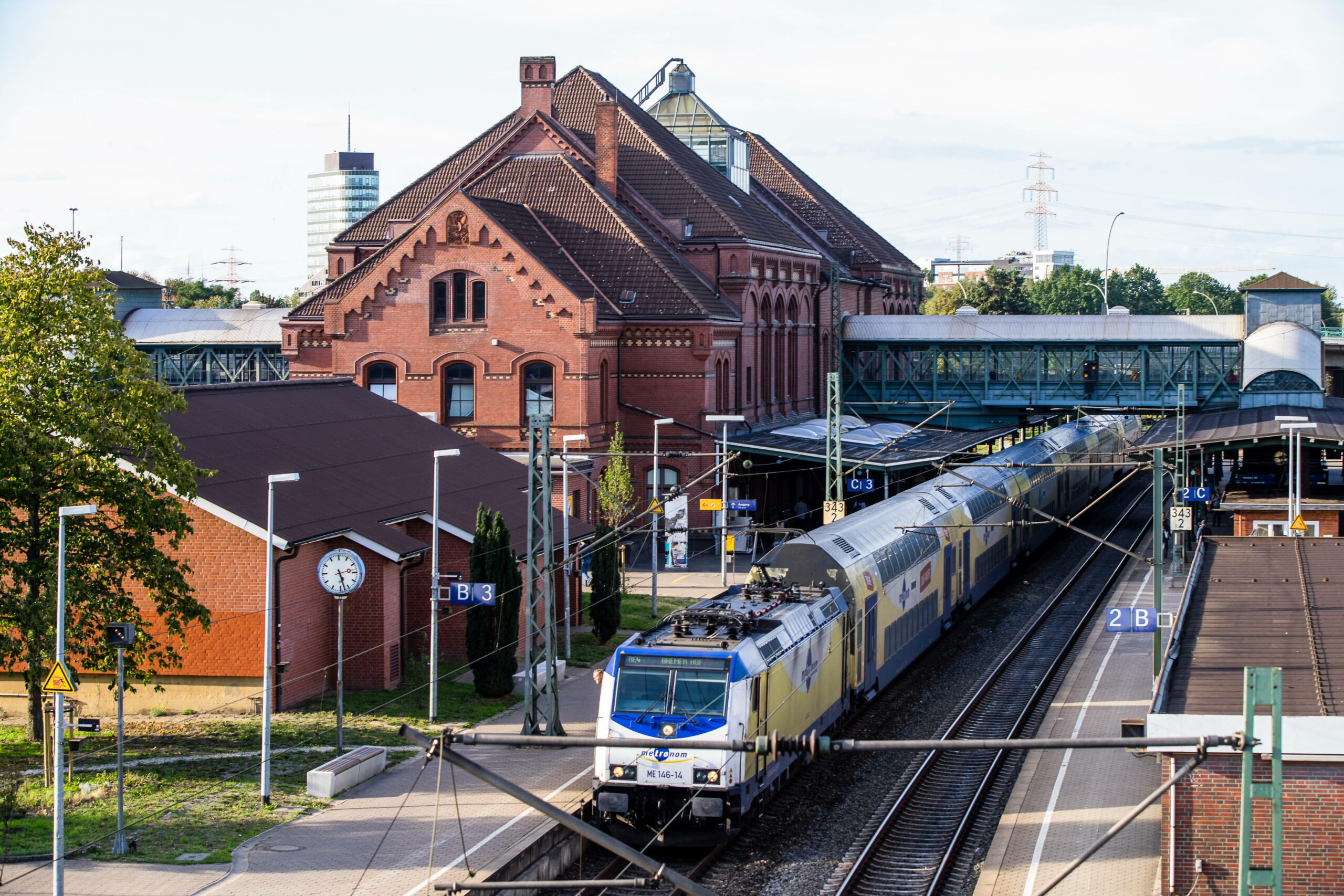 Der Harburger Bahnhof (Archivbild)