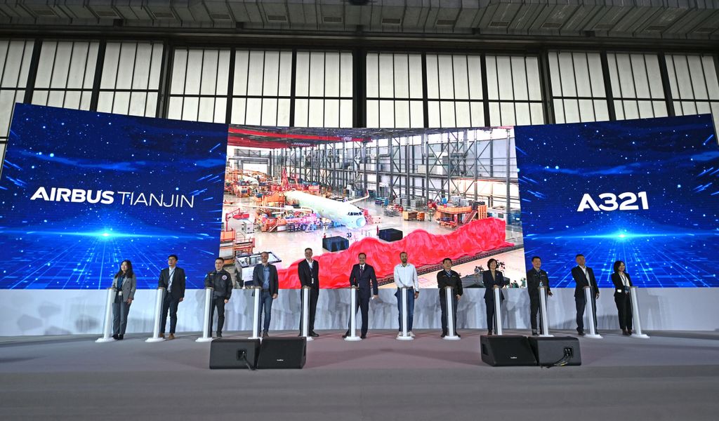 Airbus duplicó su producción en China |  móvil