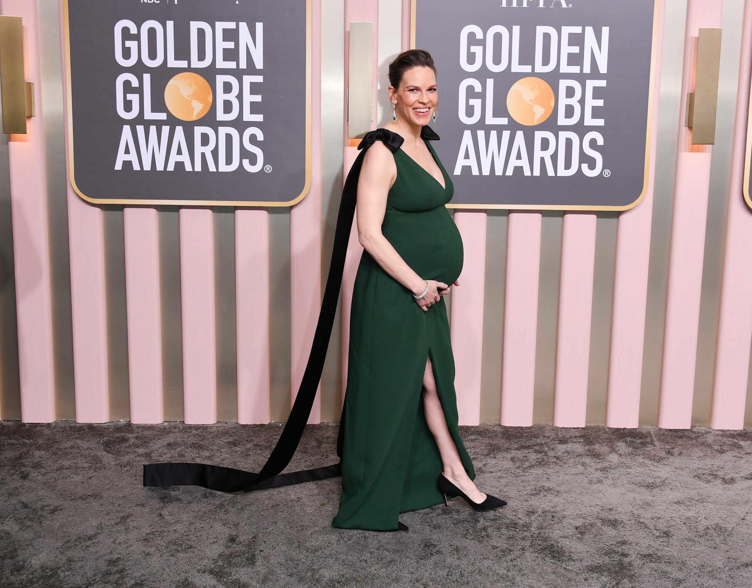 Hilary Swank bei den diesjährigen Golden Globe Awards im Januar 2023.