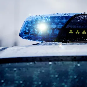 Blaulicht eines Einsatzfahrzeugs