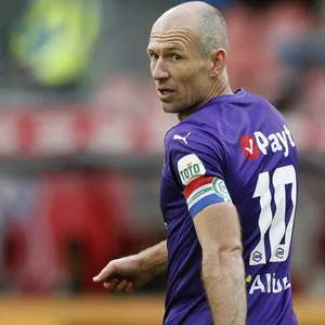 Arjen Robben am 19. Mai 2021 in seinem letzten Spiel als Profi für den FC Groningen