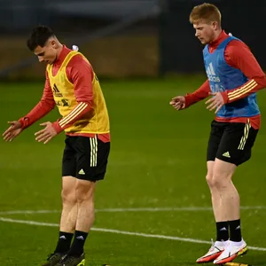 Dante Vanzeir und Kevin De Bruyne