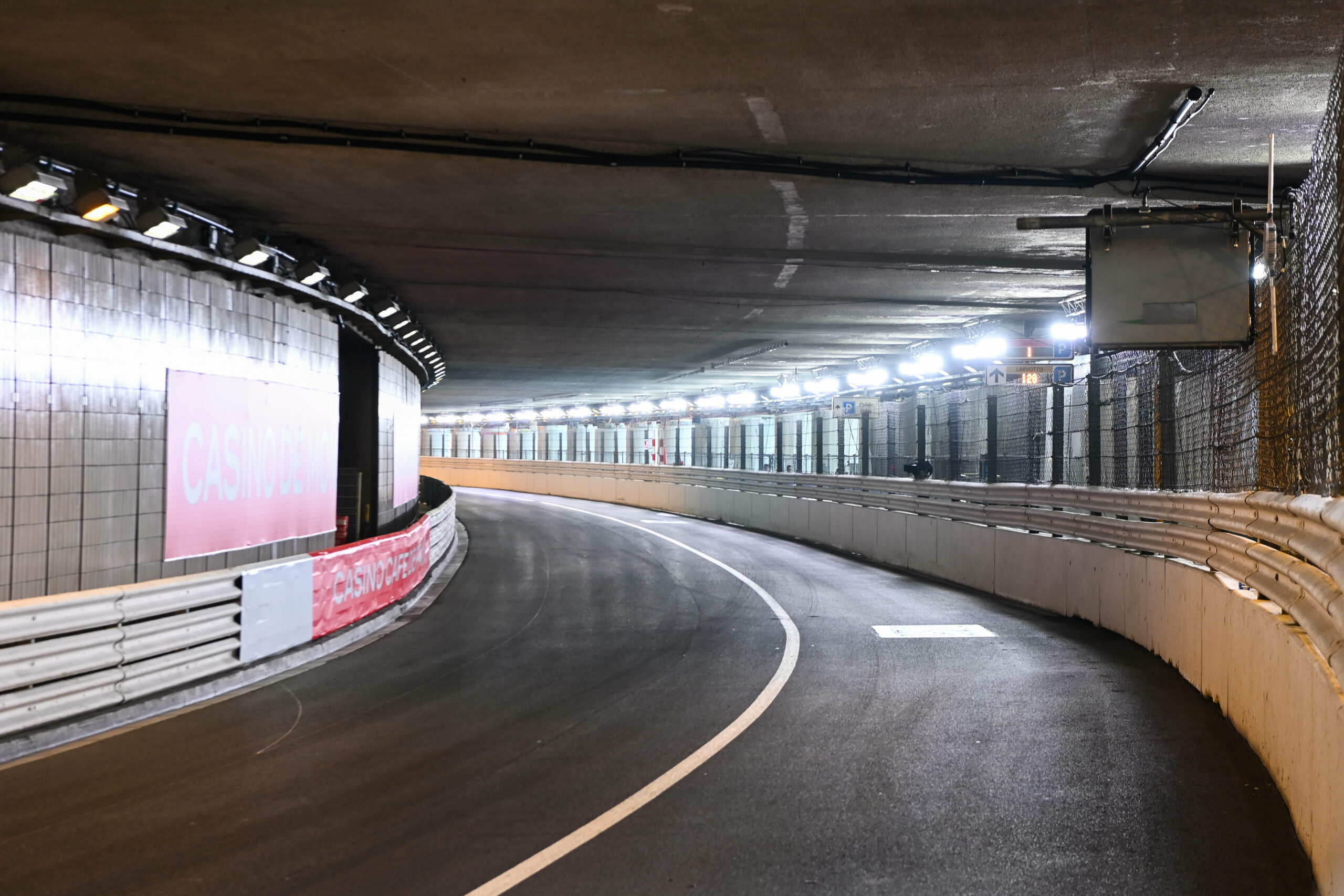 Der Tunnel Louis II, in dem es zu dem Unfall kam, ist Teil des Formel 1-Parcours in Monaco.