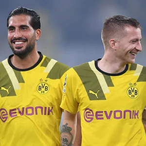 Emre Can und Marco Reus im BVB-Dress
