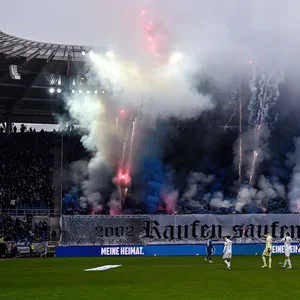 KSC Fans Pyro