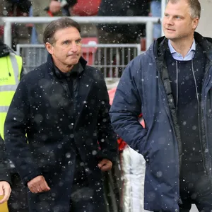 Bruno Labbadia und Fabian Wohlgemuth