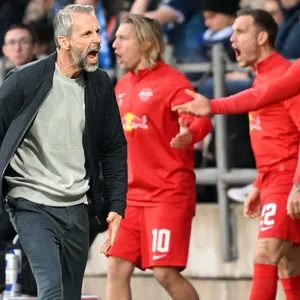 RB-Trainer Marco Rose in Bochum